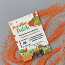 Search for fall farm birthday invitations Tractor