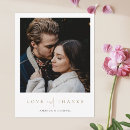 Search for chic wedding postcards Simple