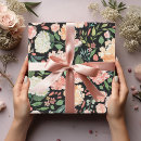 Search for peach floral wrapping paper Elegant