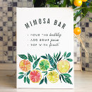 Search for mimosa bar signs Birthday