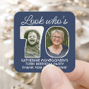 Search for thank you 70 birthday stickers Modern