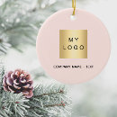 Search for makeup christmas tree decorations Rose gold