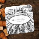 Search for vineyard wedding stickers Elegant