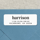 Search for large return address labels Modern
