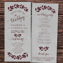Search for burgundy wedding programs Welcome