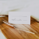 Search for handwritten wedding place cards Modern