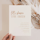 Search for lets shower the bride invitations For her