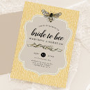 Search for bride to bee invitations Honeycomb