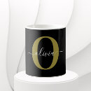 Search for gold black and white mugs Girly