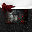 Search for black and red rose bathroom accessories Gothic