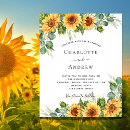 Search for boho sunflowers wedding invitations Greenery