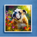 Search for english bulldog art Dog lover