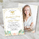 Search for rose gold glitter graduation invitations Class of 2024