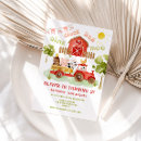 Search for farm 2nd birthday invitations Animals