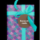 Search for deep purple wrapping paper Pink