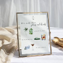 Search for signature drink menus Minimalist