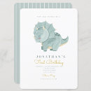 Search for dino party invitations For kids