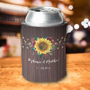 Search for the sunflower can coolers Rustic