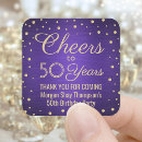 Search for purple and gold birthday stickers Thank you for coming