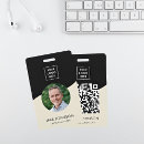 Search for qr code id badges Business personnel staff employee