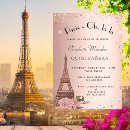 Search for eiffel tower quinceanera invitations Paris