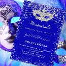 Search for masquerade party invitations Silver