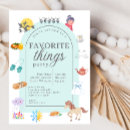 Search for favourite things invitations Girls night out