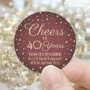 Search for ruby and gold Cheers to 40 years