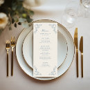 Search for rehearsal dinner menus Dusty blue