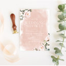 Search for floral shower wedding invitations Watercolor