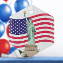Search for american flag christmas tree decorations United states