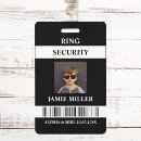 Search for wedding id badges Black and white
