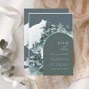 Search for pine trees wedding invitations Winter