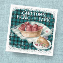 Search for green and white checkered napkins For kids
