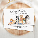Search for trainer business cards Veterinary