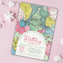 Search for christmas tree baby shower invitations Pink