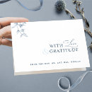 Search for blue and white thank you cards Navy