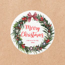 Search for red ornament stickers Wreath