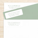 Search for green sage return address labels Simple