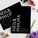 Search for gold text invitations Elegant