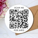 Search for qr code round stickers Modern