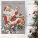 Search for tea christmas cards Santa