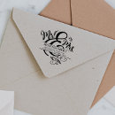 Search for mr and mrs rubber stamps Floral