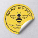 Search for fresh honey stickers Apiary