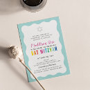 Search for rainbow bar bat mitzvah invitations Elegant