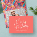 Search for orange christmas cards Unique