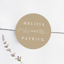 Search for tan wedding stickers Bride and groom