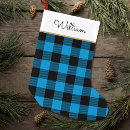 Search for lettering christmas stockings Buffalo plaid