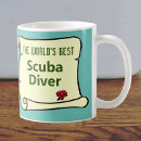 Search for scuba diver coffee mugs Deep sea diver