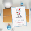 Search for whimsical snowman christmas invitations Snowflakes